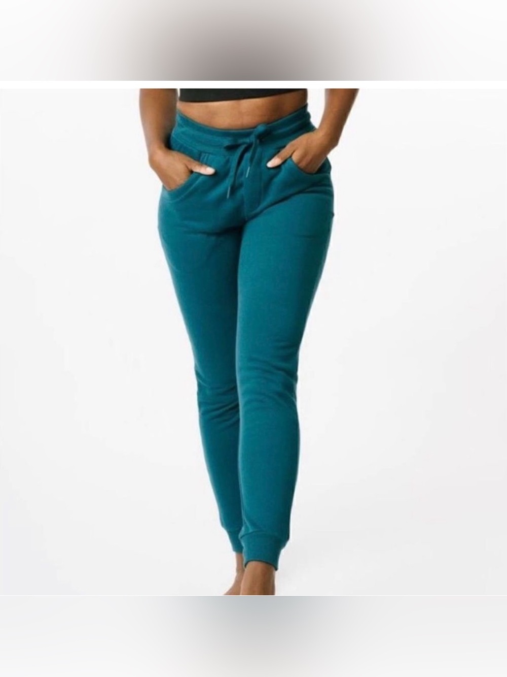 ZYIA Teal Track Pants